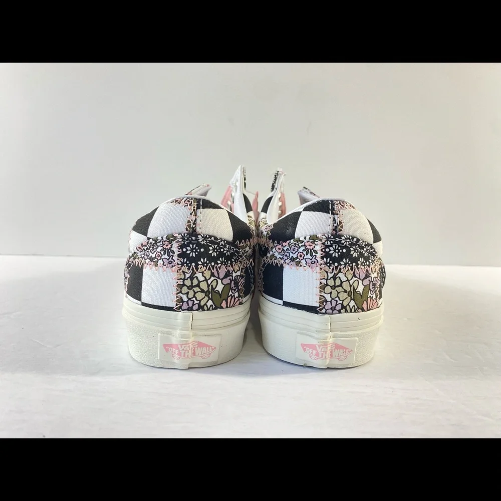 Vans Old Skool Patchwork Floral Marshmallow Sneakers - Picture 3 of 7